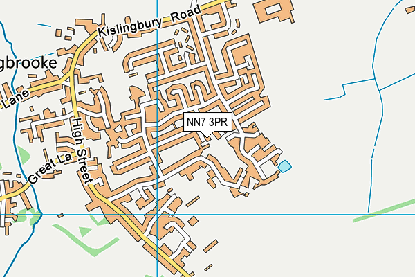 NN7 3PR map - OS VectorMap District (Ordnance Survey)