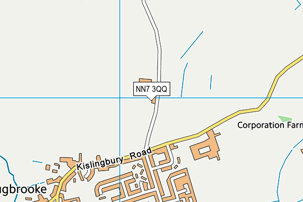 NN7 3QQ map - OS VectorMap District (Ordnance Survey)