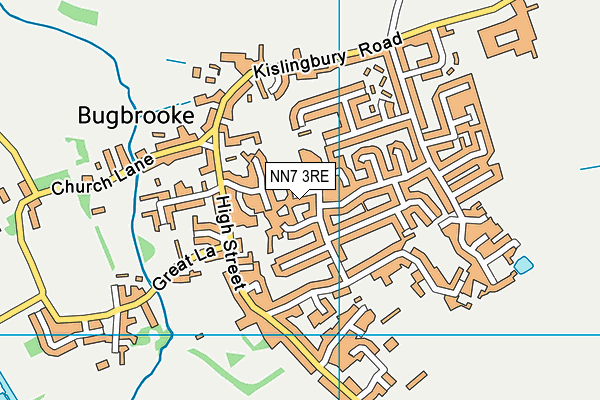 NN7 3RE map - OS VectorMap District (Ordnance Survey)