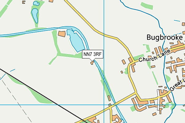 NN7 3RF map - OS VectorMap District (Ordnance Survey)