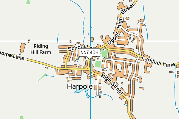 Map of HARPOLE NEWS LLP at district scale