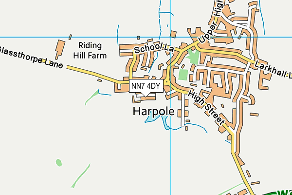 NN7 4DY map - OS VectorMap District (Ordnance Survey)