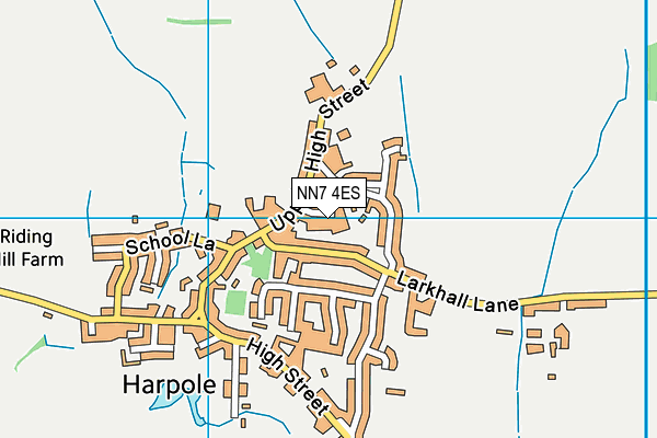 NN7 4ES map - OS VectorMap District (Ordnance Survey)