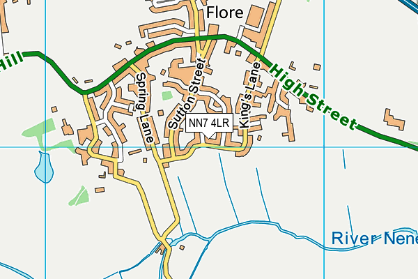 NN7 4LR map - OS VectorMap District (Ordnance Survey)