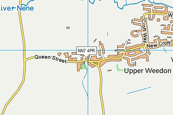 NN7 4PR map - OS VectorMap District (Ordnance Survey)