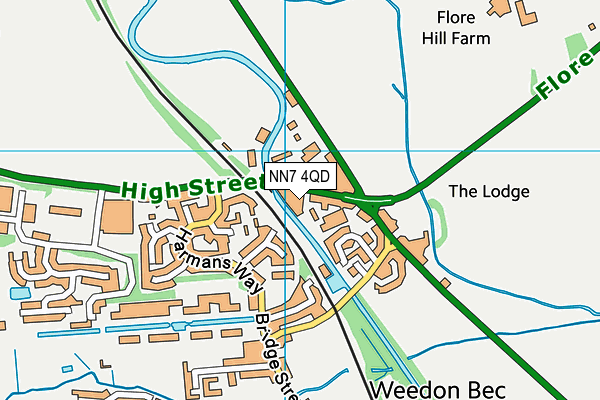 Map of WEEDON FOOD LTD at district scale