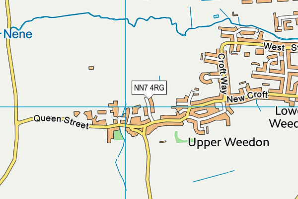 NN7 4RG map - OS VectorMap District (Ordnance Survey)
