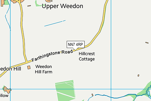 NN7 4RP map - OS VectorMap District (Ordnance Survey)