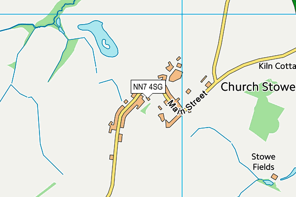 NN7 4SG map - OS VectorMap District (Ordnance Survey)