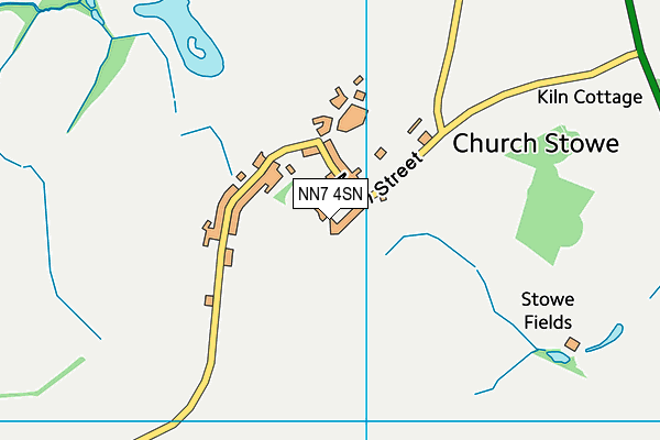 NN7 4SN map - OS VectorMap District (Ordnance Survey)