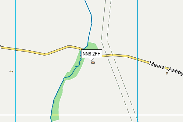 NN8 2FH map - OS VectorMap District (Ordnance Survey)
