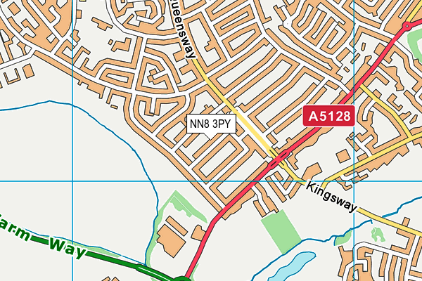 NN8 3PY map - OS VectorMap District (Ordnance Survey)