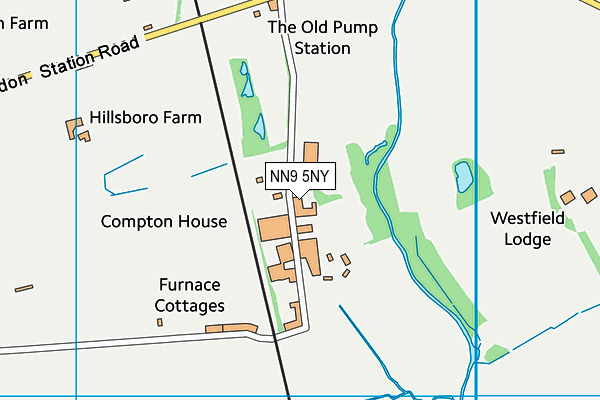 Map of GODDARD WAREHOUSING LIMITED at district scale