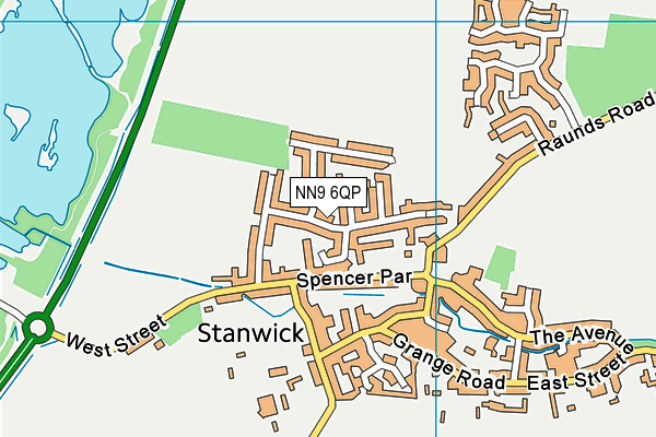 Map of STANWICK PET SPA LTD at district scale