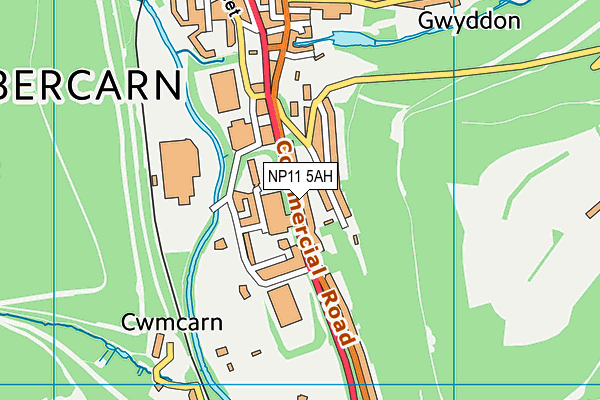 Map of YELLOWFONT LTD at district scale