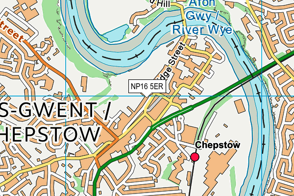 Map of CHEPSTOW HOSPITALITY AND EVENTS LTD. at district scale