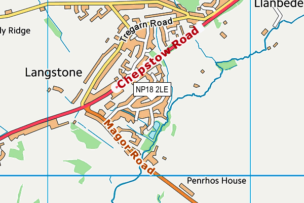 Map of LEONARDS SERVICES LTD at district scale