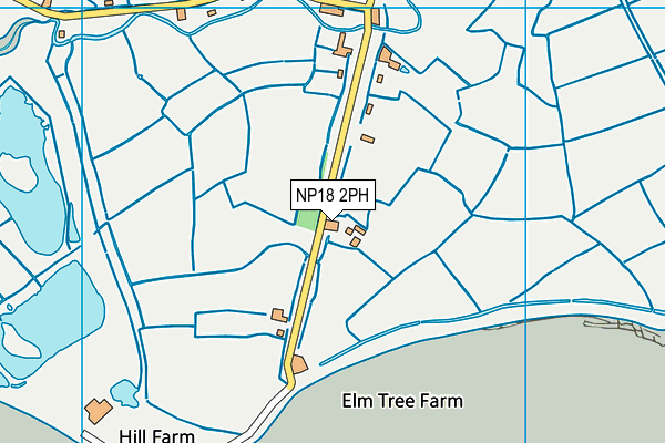 NP18 2PH map - OS VectorMap District (Ordnance Survey)