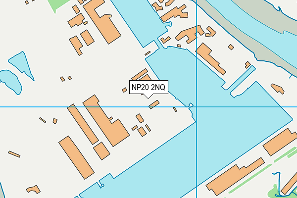 NP20 2NQ map - OS VectorMap District (Ordnance Survey)