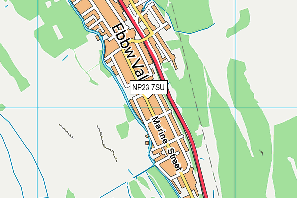 NP23 7SU map - OS VectorMap District (Ordnance Survey)