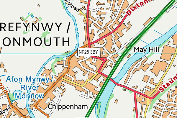 Map of IVY CYCLE WORKS LTD at district scale