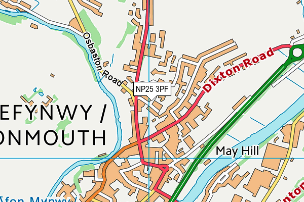 Map of CWMBRAN TILE FIXING LIMITED at district scale