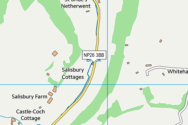 NP26 3BB map - OS VectorMap District (Ordnance Survey)