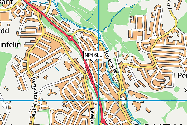 Map of OSBORNE 2023 LTD at district scale