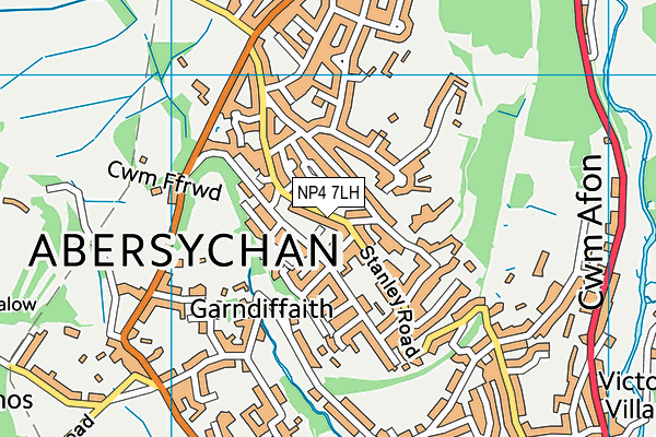 Map of GARNSYCHAN COMMUNITY TRADING LIMITED at district scale