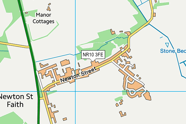 NR10 3FE map - OS VectorMap District (Ordnance Survey)
