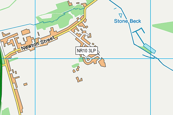 NR10 3LP map - OS VectorMap District (Ordnance Survey)