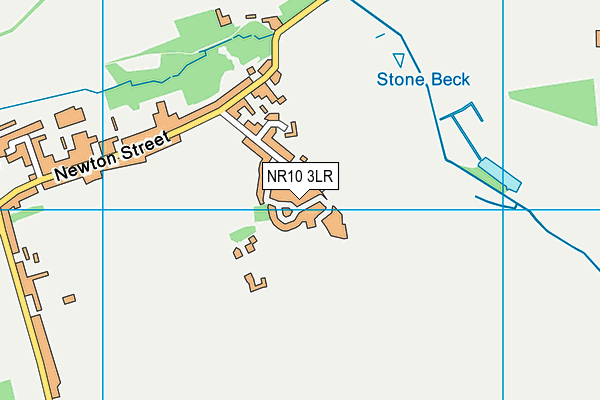 NR10 3LR map - OS VectorMap District (Ordnance Survey)