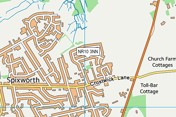NR10 3NN map - OS VectorMap District (Ordnance Survey)