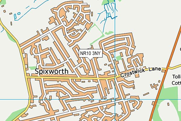 Map of BROADLAND PROPERTY SERVICES LIMITED at district scale