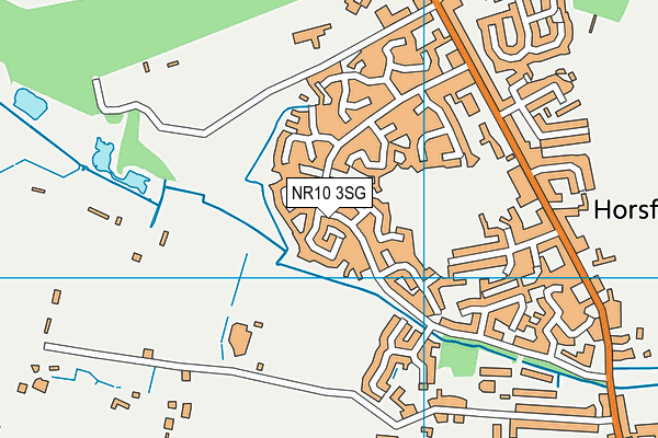 NR10 3SG map - OS VectorMap District (Ordnance Survey)