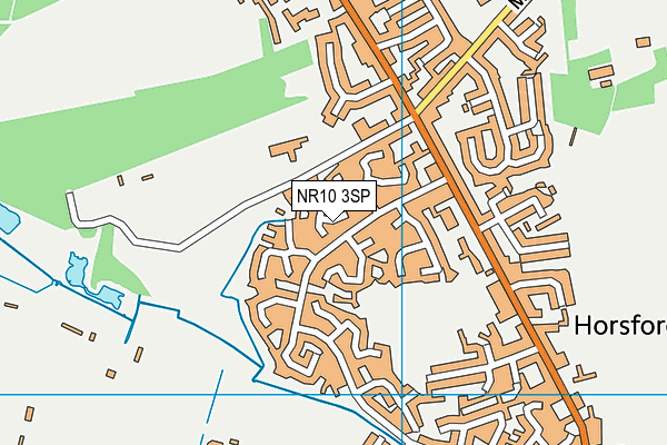 NR10 3SP map - OS VectorMap District (Ordnance Survey)