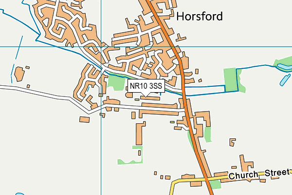 NR10 3SS map - OS VectorMap District (Ordnance Survey)