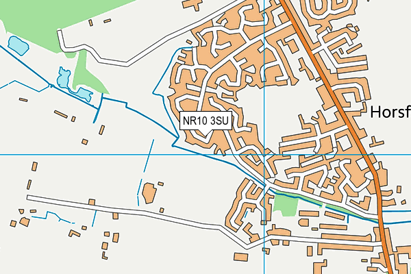 NR10 3SU map - OS VectorMap District (Ordnance Survey)