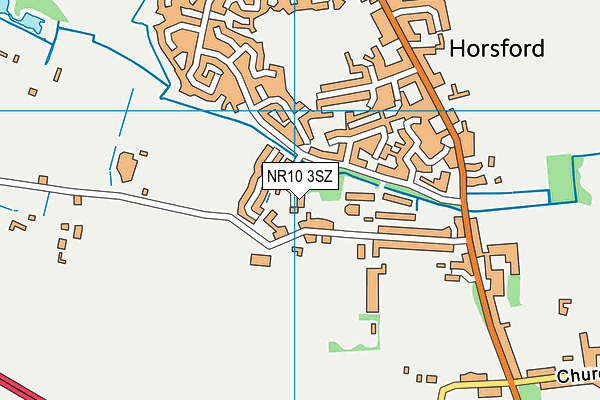 NR10 3SZ map - OS VectorMap District (Ordnance Survey)