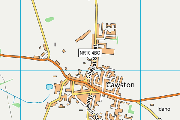NR10 4BG map - OS VectorMap District (Ordnance Survey)