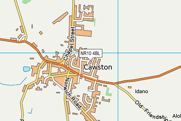 NR10 4BL map - OS VectorMap District (Ordnance Survey)