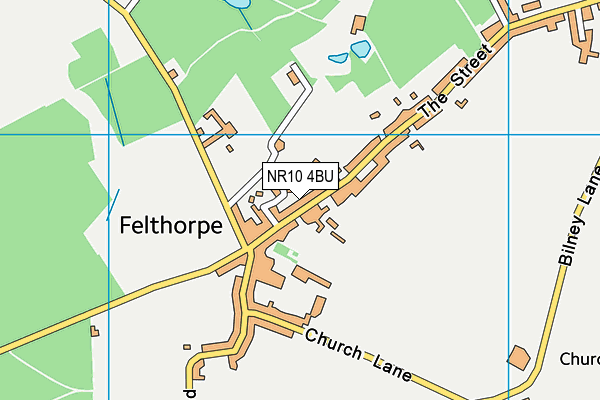 Map of GROVE FARM PIGS LTD at district scale