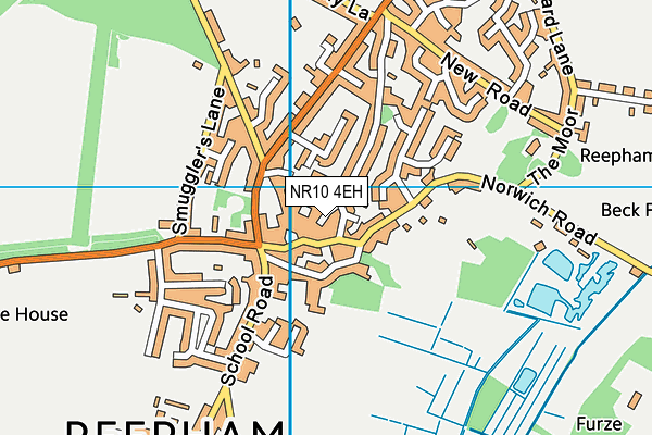 NR10 4EH map - OS VectorMap District (Ordnance Survey)