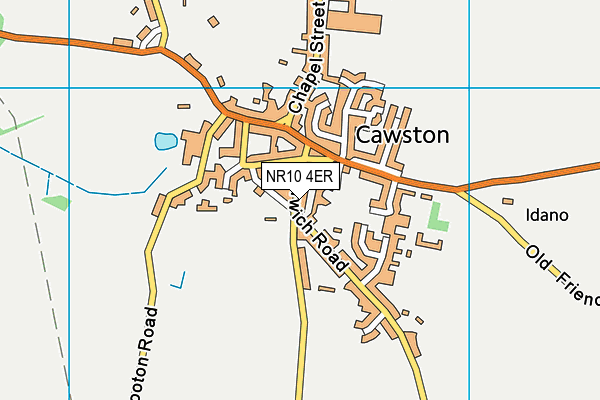 NR10 4ER map - OS VectorMap District (Ordnance Survey)