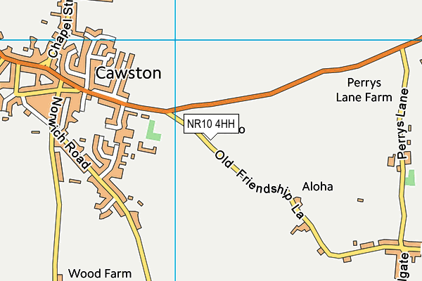 NR10 4HH map - OS VectorMap District (Ordnance Survey)