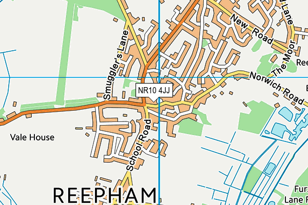Map of THE CROWN REEPHAM 2022 LTD at district scale