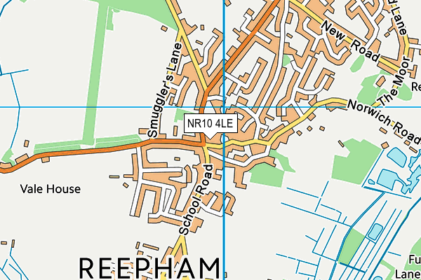 NR10 4LE map - OS VectorMap District (Ordnance Survey)