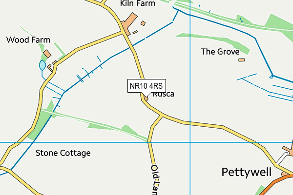 NR10 4RS map - OS VectorMap District (Ordnance Survey)