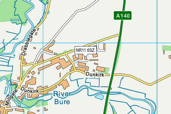 Map of JUST FANS LTD at district scale