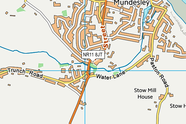 NR11 8JT map - OS VectorMap District (Ordnance Survey)